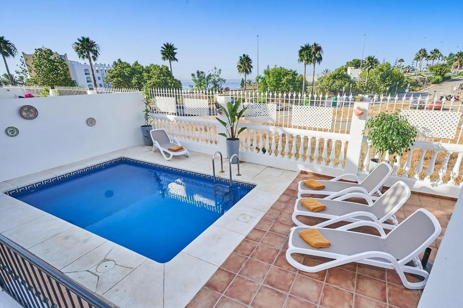 בית נופש נרחה Villa Pura - Private Jacuzzi & Heated Pool ספרד
